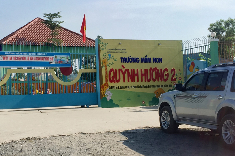 trường mầm non quỳnh hương