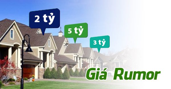 giá rumor bất động sản