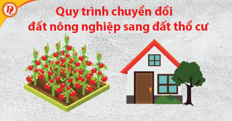 Chuyển đổi đất nông nghiệp sang đất ở: Lệ phí và quy trình 1 quy trình chuyển đổi đất nông nghiệp sang đất thổ cư