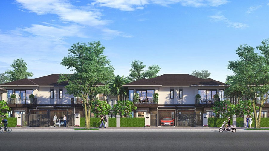biệt thự song lập waterpoint